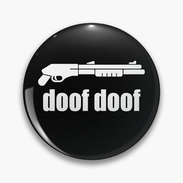 Item preview, Doof Doof Shotgun Shirt - Funny Video Games FPS shirts designed and sold by dgavisuals.