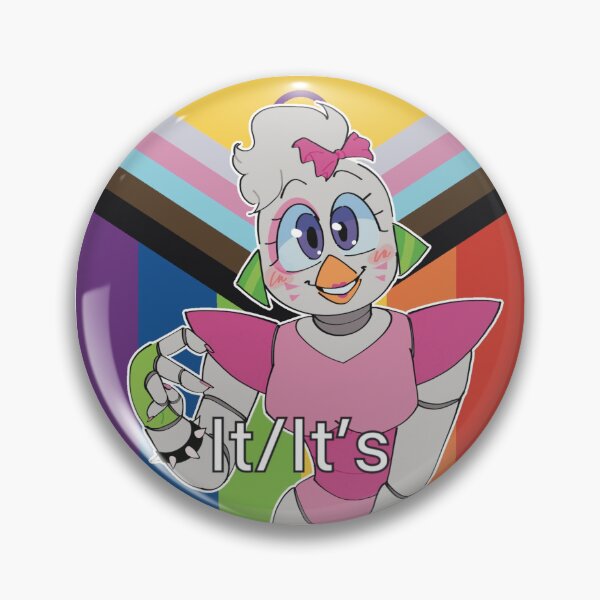 Item preview, (It/It's) Pronoun pin! designed and sold by bee27art.
