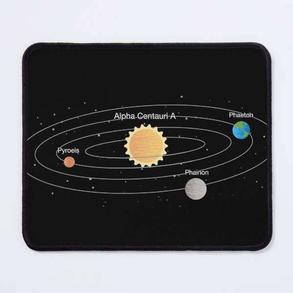 Item preview, Alpha Centauri Solar System designed and sold by artado.