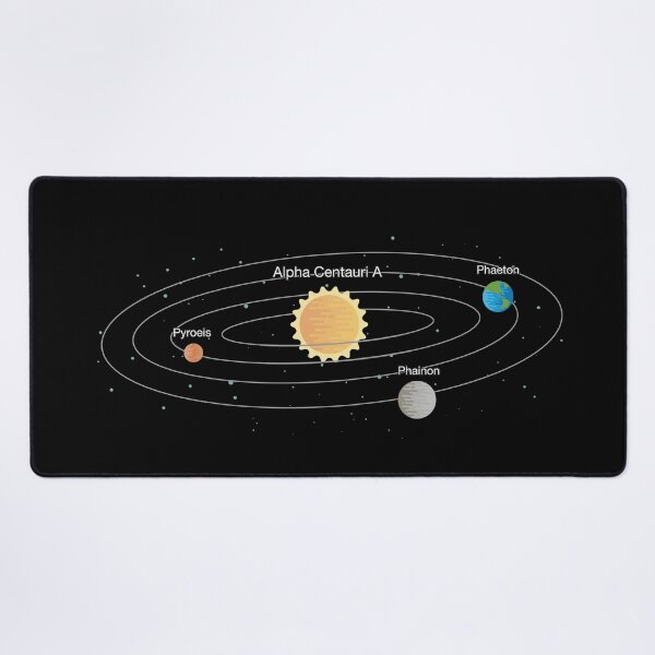 Item preview, Alpha Centauri Solar System designed and sold by artado.