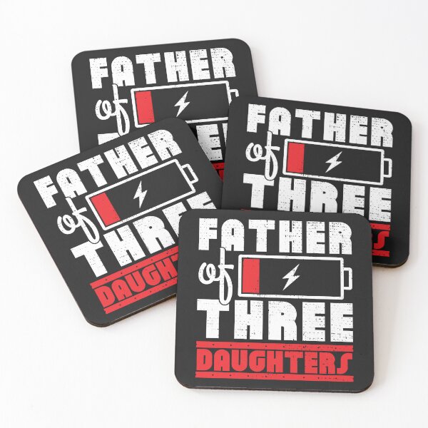 Item preview, Father of three daughters designed and sold by SweetLog.