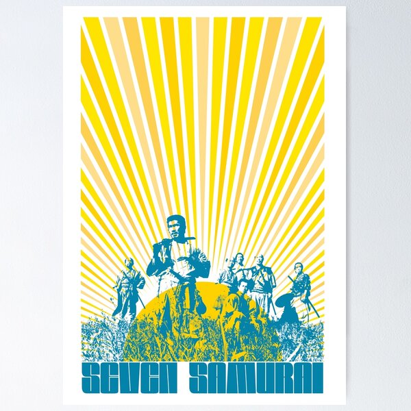 Item preview, Seven Samurai designed and sold by GRAFIKA65.