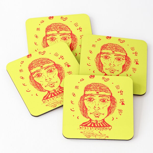 Item preview, lovable red face designed and sold by Ismail Rizk.