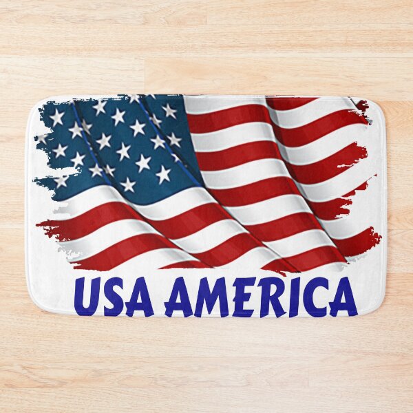Item preview, USA Flag Text designed and sold by HopaHope.