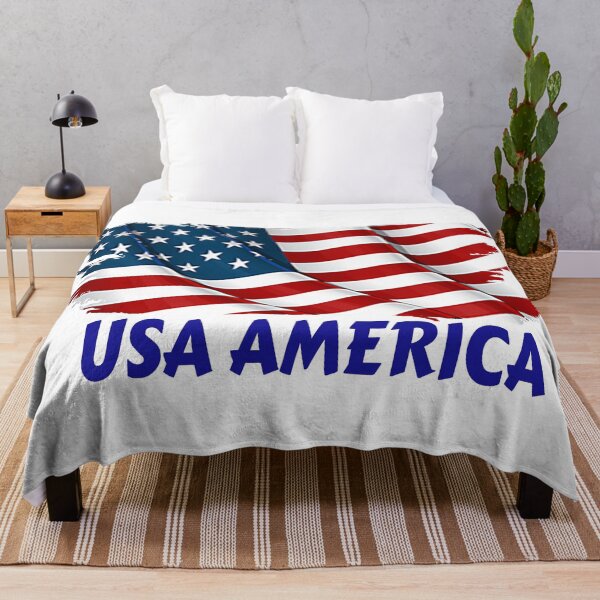 Item preview, USA Flag Text designed and sold by HopaHope.