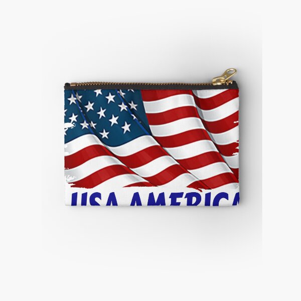 Item preview, USA Flag Text designed and sold by HopaHope.