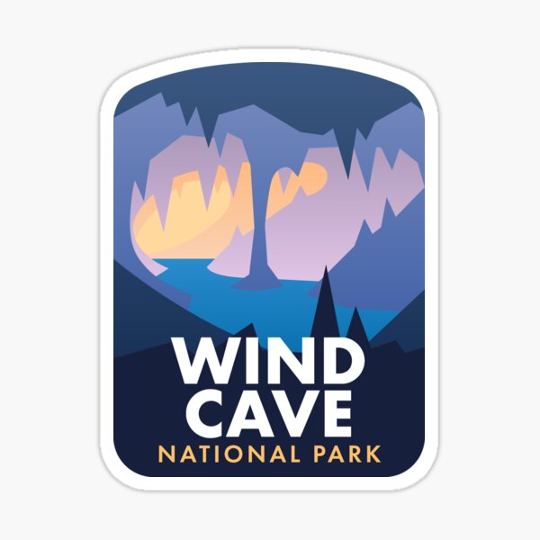 Item preview, Wind Cave National Park designed and sold by halpindesignco.