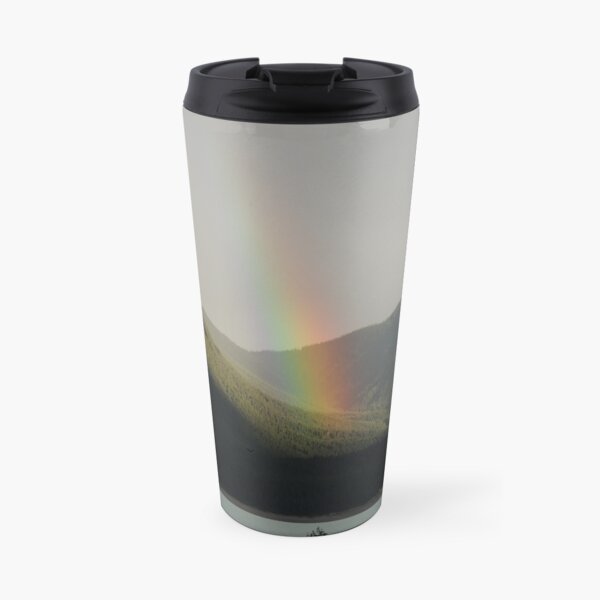 Rainbow Dreams Travel Coffee Mug