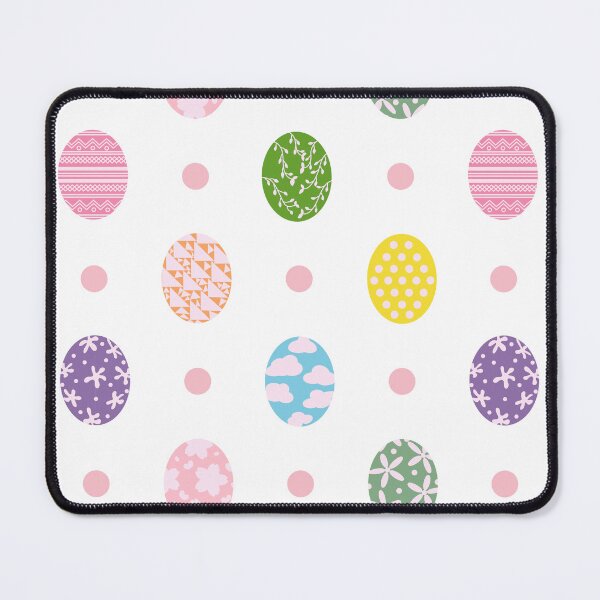 Item preview, Super Cute Easter Eggs in White Pattern designed and sold by Moyanana.
