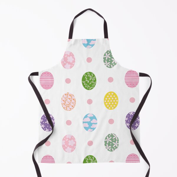 Item preview, Super Cute Easter Eggs in White Pattern designed and sold by Moyanana.
