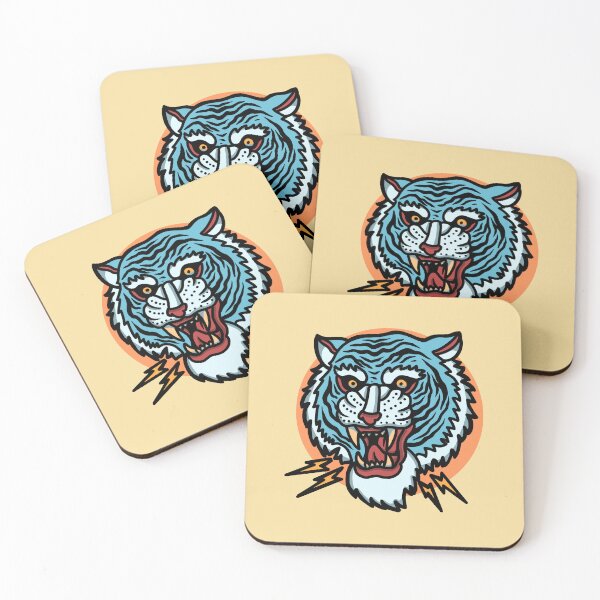 Item preview, blue tiger designed and sold by simplife-art.