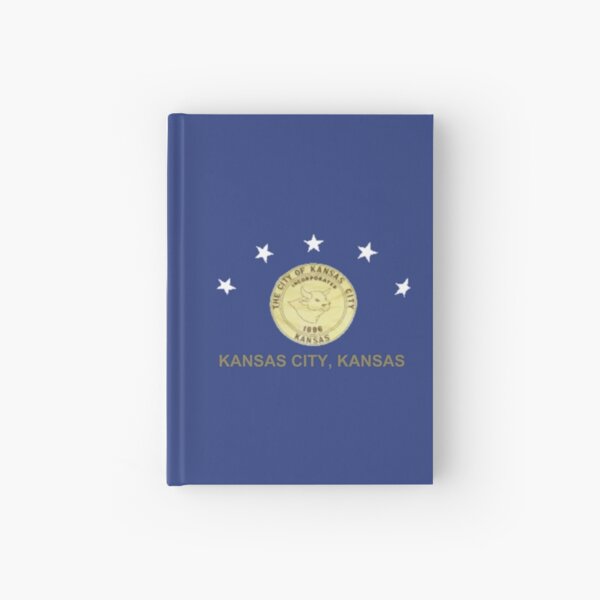Flag of Kansas City, Kansas USA Hardcover Journal