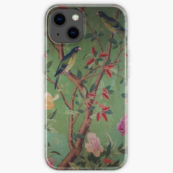 Green Dream Chinoiserie Coque souple iPhone