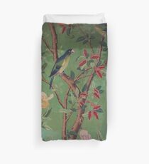 Green Dream Chinoiserie Duvet Cover