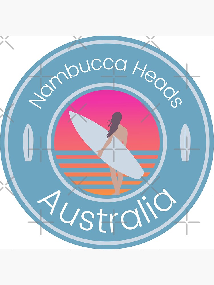 Thumbnail 3 of 3, Sticker, Nambucca Heads Australia designed and sold by Zaprinda.