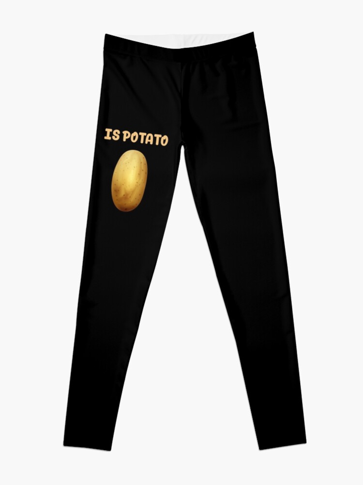Disover Funny Is Potato - As Seen On Late Night Television Leggings