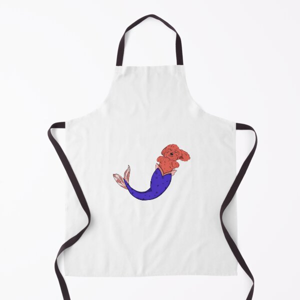Item preview, Red Fluffy Mer-dog designed and sold by Caarvroomvroom.