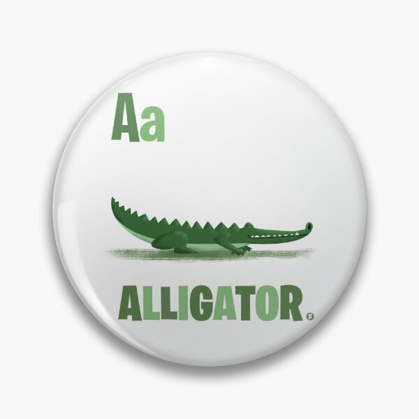 Item preview, A is for Alligator designed and sold by Jennifer Farley Illustration.
