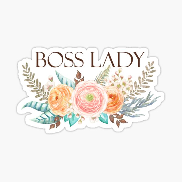 Artikelvorschau, Boss Lady - Geschenk für den Chef entworfen und verkauft von PraiseQuotes.