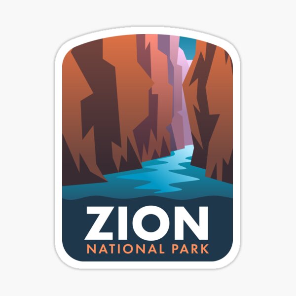 Vista previa del artículo con la obra «Parque Nacional Zion», diseñado y vendido por halpindesignco.