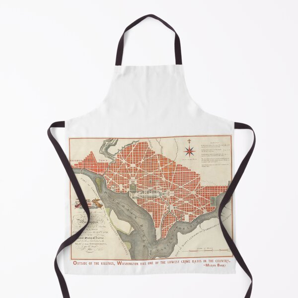 Item preview, Map of Washington DC 1800 designed and sold by amuseXpress.