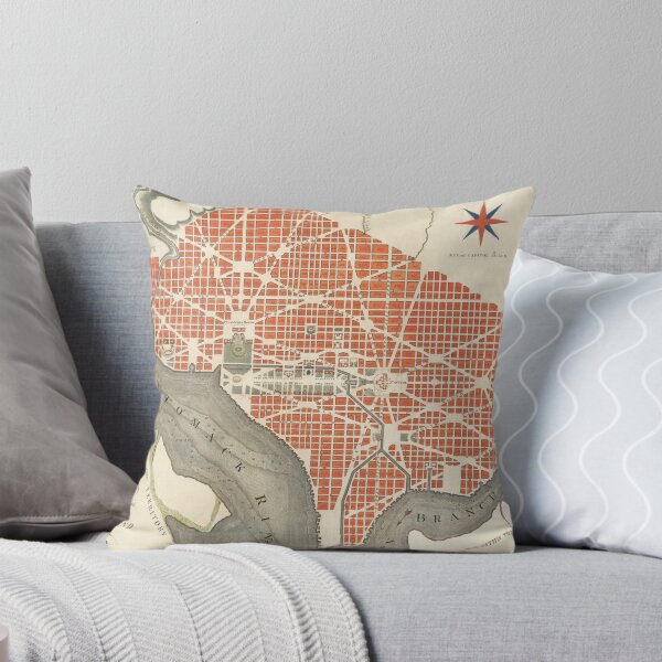 Item preview, Map of Washington DC 1800 designed and sold by amuseXpress.