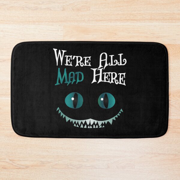 Item preview, Were All Mad Here - Cheshire Cat designed and sold by TheInkElephant.