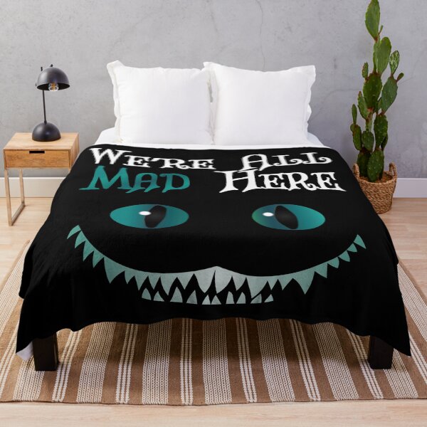 Item preview, Were All Mad Here - Cheshire Cat designed and sold by TheInkElephant.