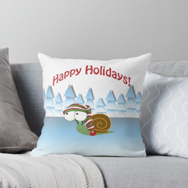 Item preview, Happy Holidays! Winter Snail designed and sold by Hedgie Designs.