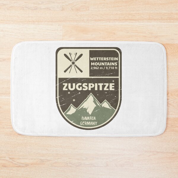 Item preview, Zugspitze Wetterstein Mountains Bavaria Germany designed and sold by KrisSidDesigns.