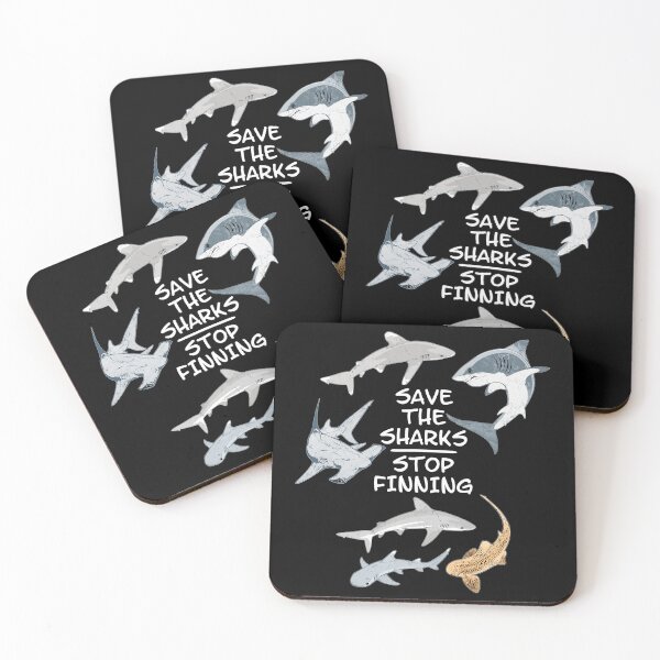 Item preview, Save the Sharks Stop Finning designed and sold by NicGrayGraphic.