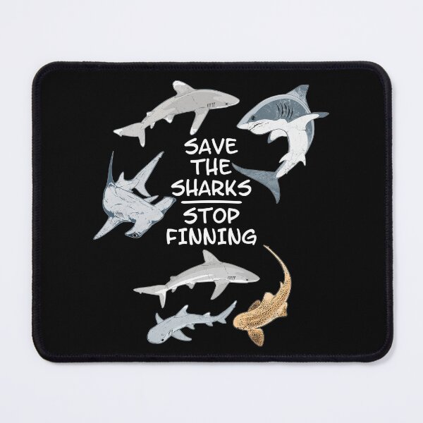 Item preview, Save the Sharks Stop Finning designed and sold by NicGrayGraphic.