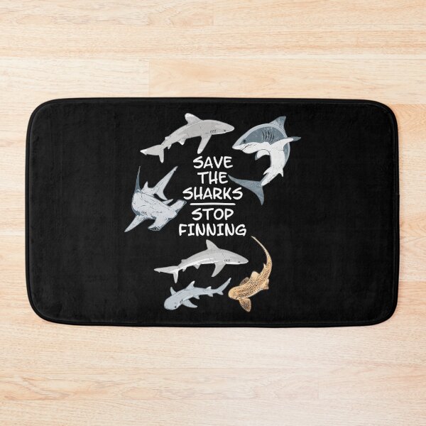 Item preview, Save the Sharks Stop Finning designed and sold by NicGrayGraphic.