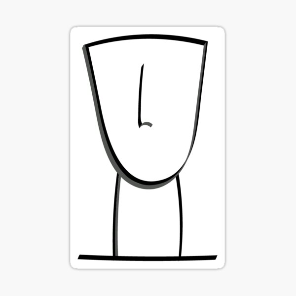 Item preview, Minimalist Cycladic Figure Bust designed and sold by mariaachiarel.