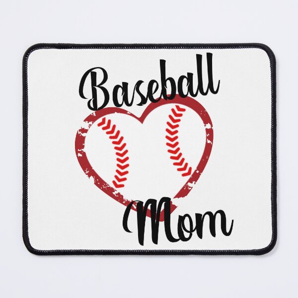 Item preview, Baseball Mom Heart designed and sold by HappyLifeCreate.