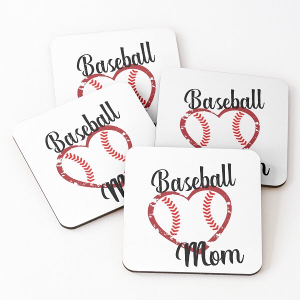 Item preview, Baseball Mom Heart designed and sold by HappyLifeCreate.
