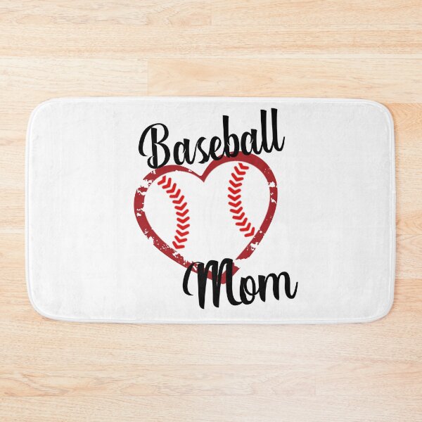 Item preview, Baseball Mom Heart designed and sold by HappyLifeCreate.
