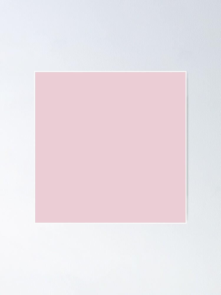 "Pantone Light Pink" Poster for Sale by MonoChromeMe Redbubble