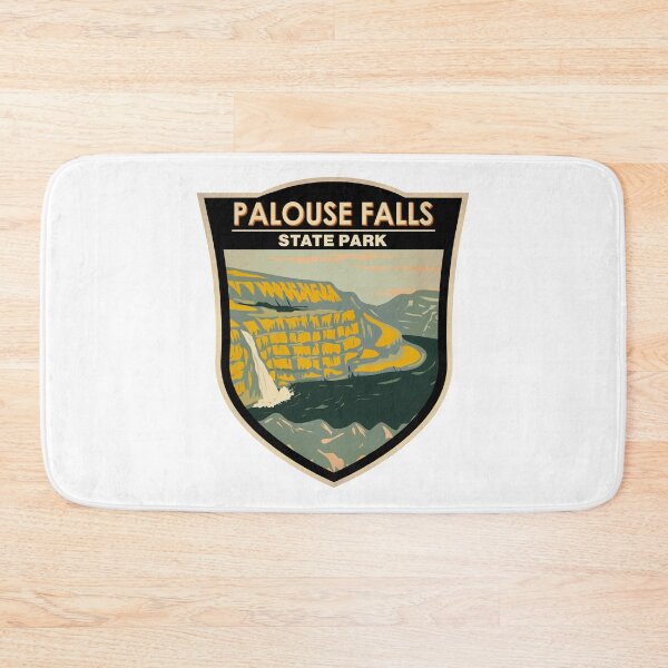 Item preview, Palouse Falls State Park Washington Badge designed and sold by KrisSidDesigns.