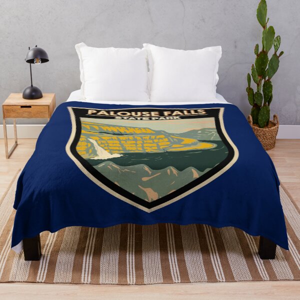Item preview, Palouse Falls State Park Washington Badge designed and sold by KrisSidDesigns.
