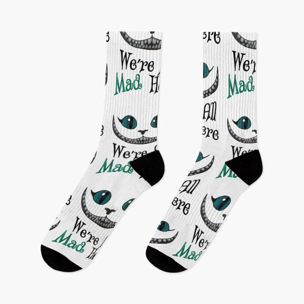 Item preview, Were All Mad Here - Cheshire Cat - Alice in Wonderland designed and sold by TheInkElephant.
