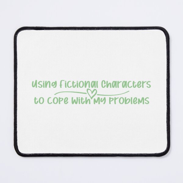 Item preview, Using fictional characters to cope designed and sold by Jodoillustration.