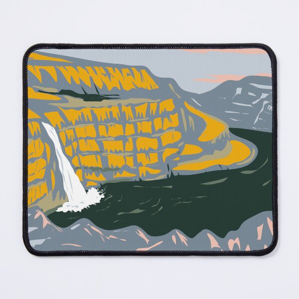 Item preview, Palouse Falls State Park Washington Vintage designed and sold by KrisSidDesigns.