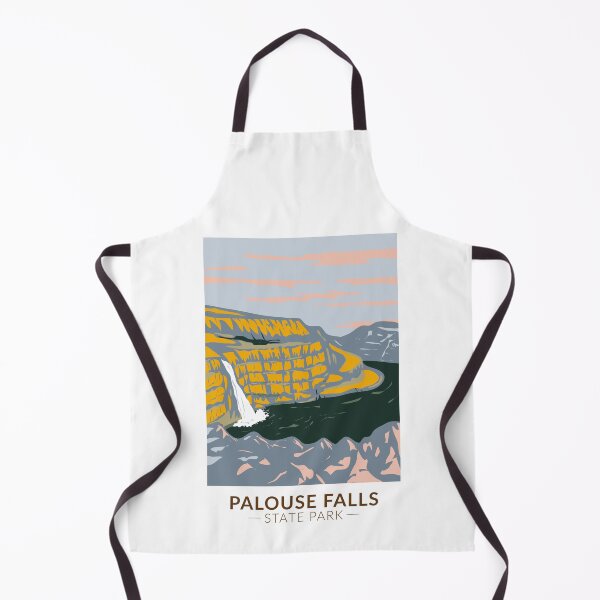 Item preview, Parque Estatal Palouse Falls Washington Vintage designed and sold by KrisSidDesigns.