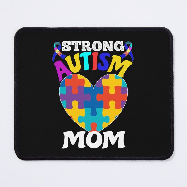 Item preview, Strong Autism Mom Cute Autism Awareness Gift designed and sold by SharpThreadZ.