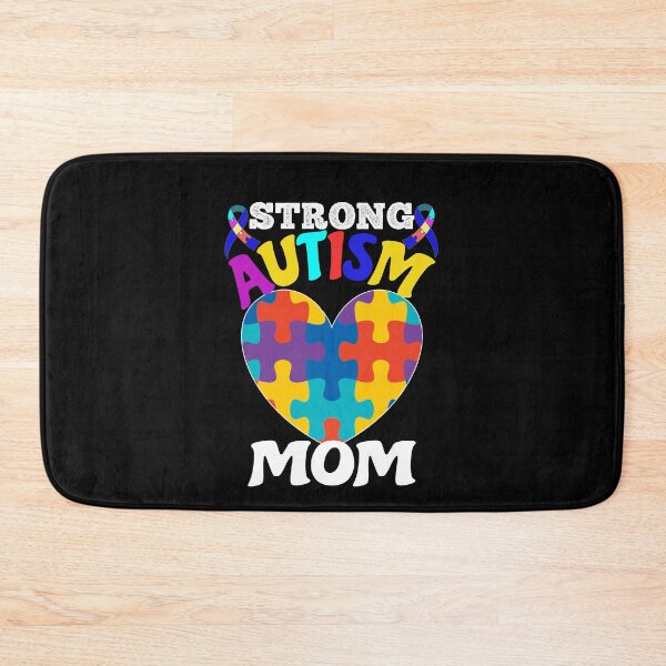 Item preview, Strong Autism Mom Cute Autism Awareness Gift designed and sold by SharpThreadZ.