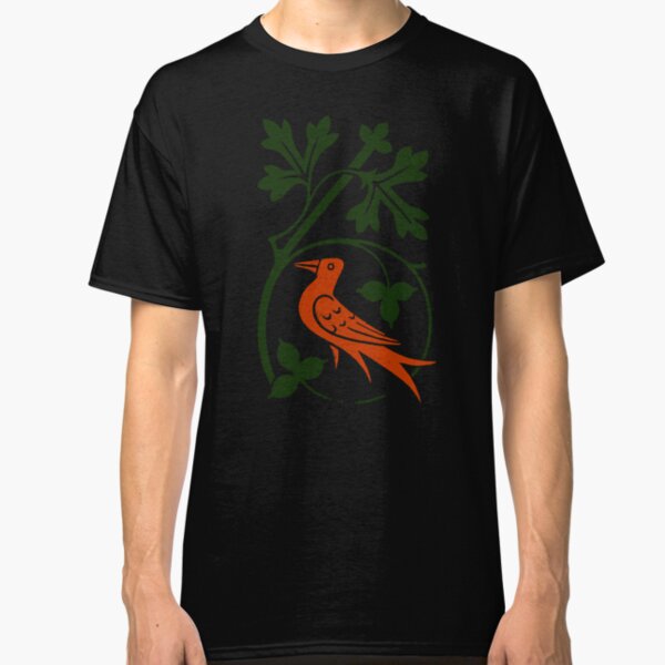 Woodcut birds Classic T-Shirt