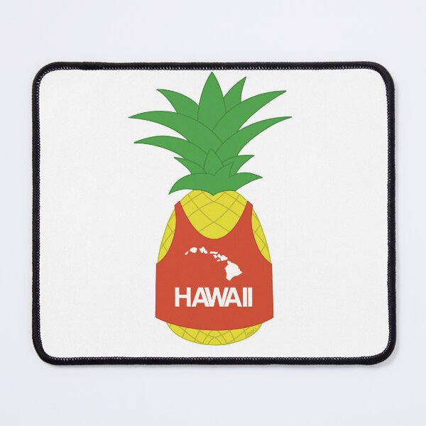 Item preview, Hawaii Tank Top Pineapple designed and sold by HanaMariDesigns.