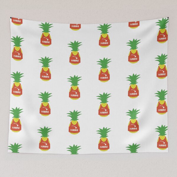 Item preview, Hawaii Tank Top Pineapple designed and sold by HanaMariDesigns.