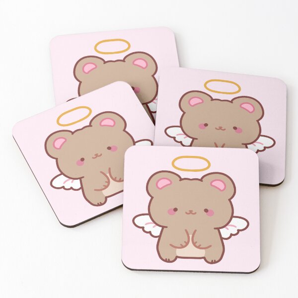 Item preview, cute angel bear designed and sold by Adoreleena.